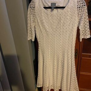 Rabbit Designs White Dress